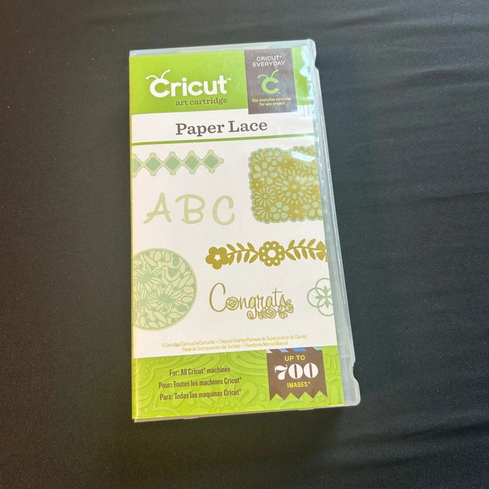 Cricut every day C Paper Lace Cartridge Link Status Unknown